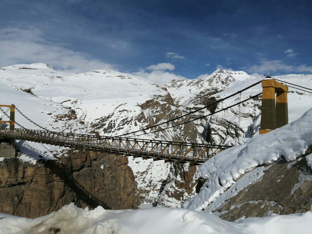 Chicham Bridge highest suspension bridge in Asia Spiti Valley