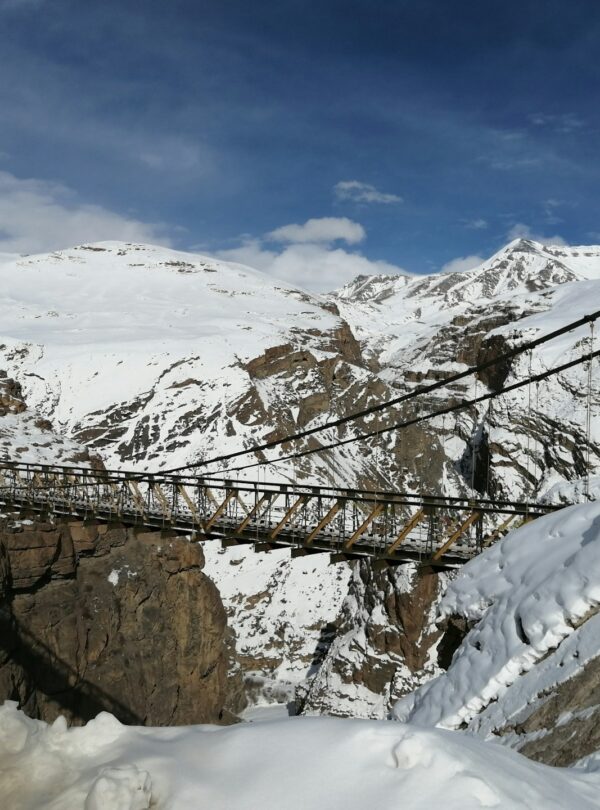Chicham Bridge highest suspension bridge in Asia Spiti Valley