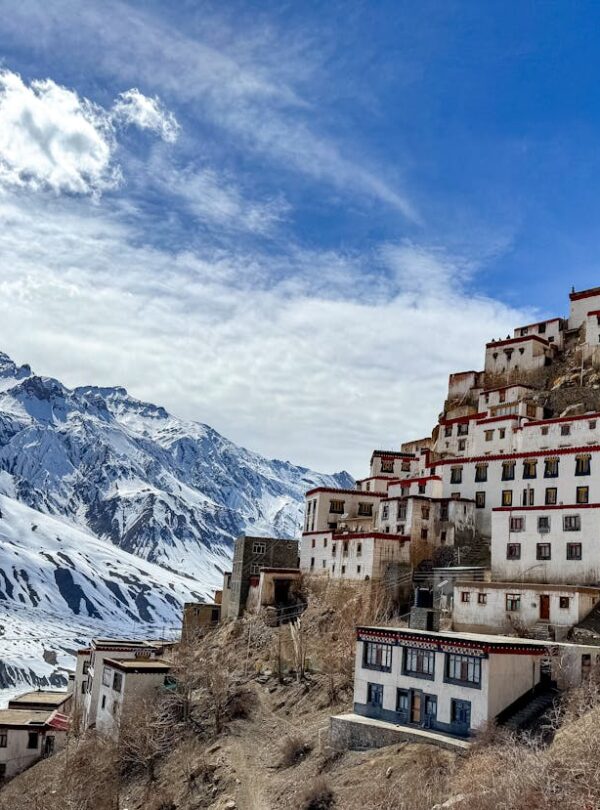 Key Monastery in Spiti Valley, Himachal Pradesh”