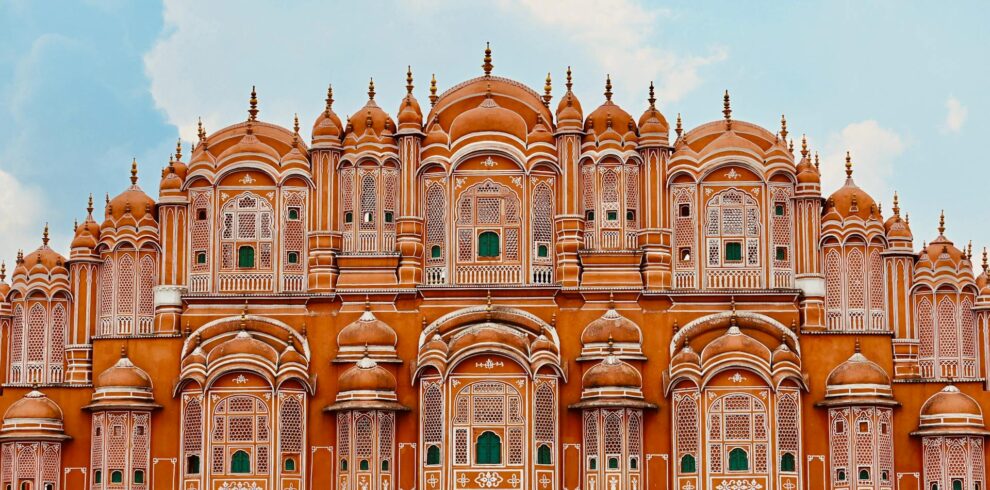 Hawa Mahal, the famous Palace of Winds in Jaipur Rajasthan, a popular tourist attraction of India