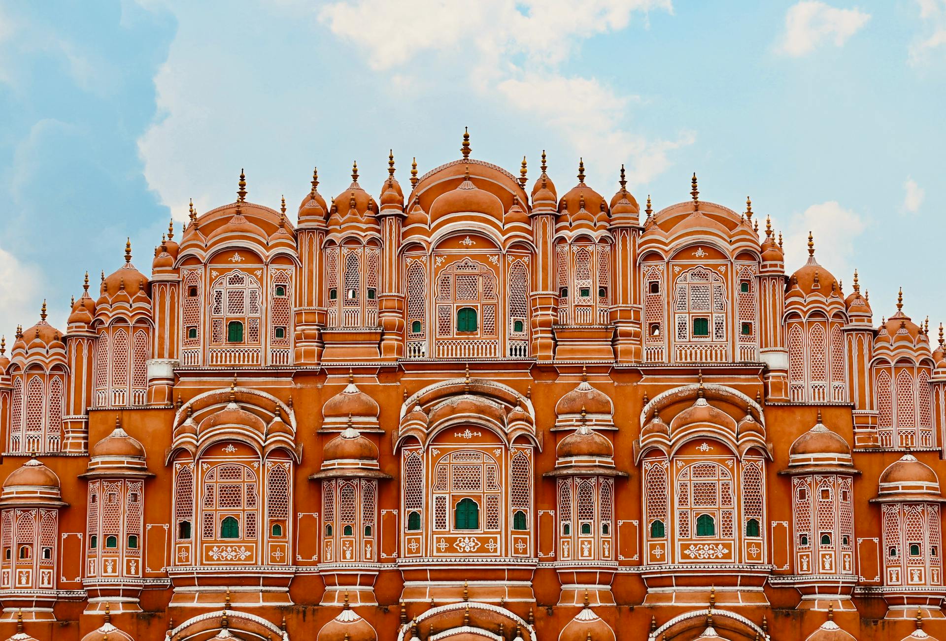 Hawa Mahal, the famous Palace of Winds in Jaipur Rajasthan, a popular tourist attraction of India